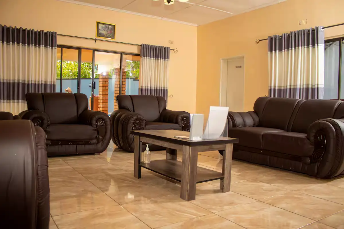 Living room at Chitova's